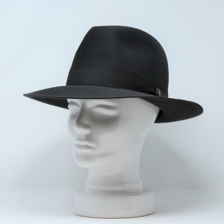 Borsalino, klassischer Fedora aus Haarfilz (Modell Marengo)