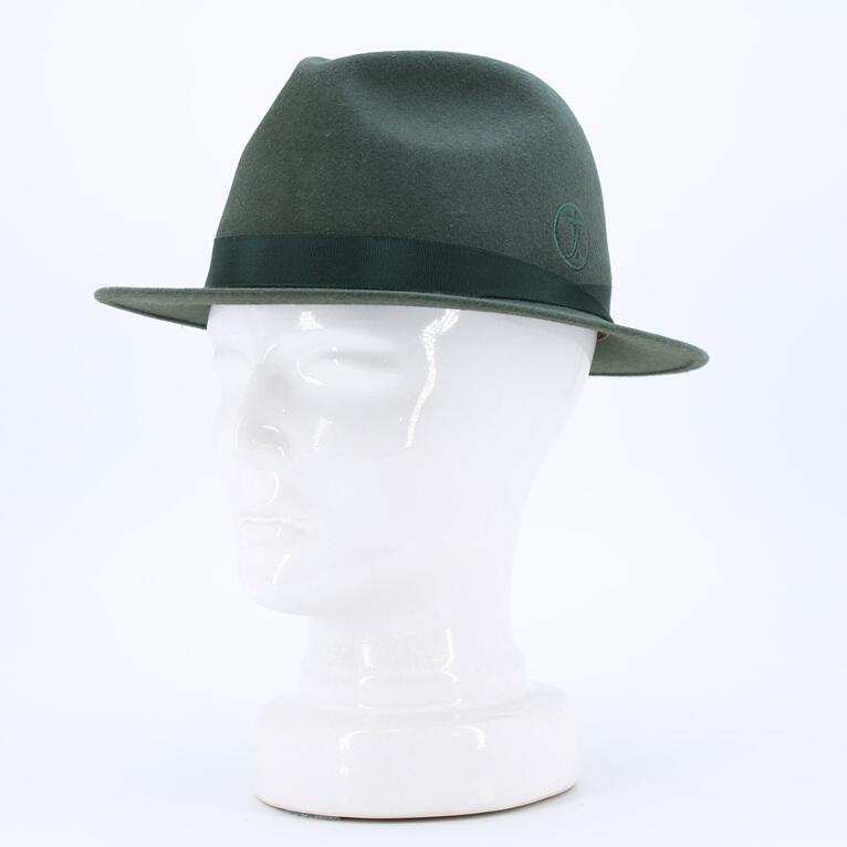 La Mouche, Fedora mit Ripsbandgarnitur