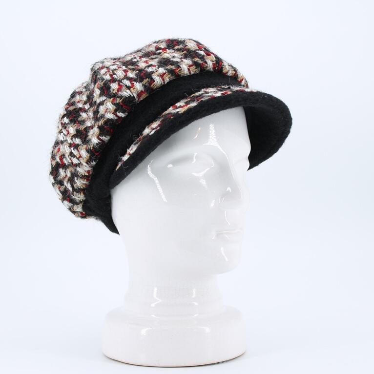 Marone, Ballonmütze aus Bouclé