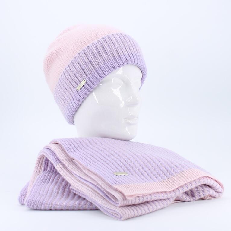 Seeberger, Beanie mit passendem Schal